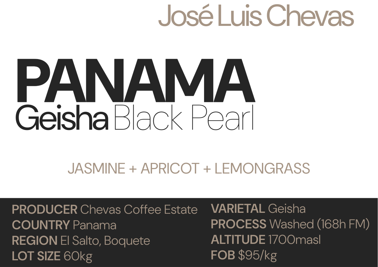 [EXCLUSIVE] Panama Geisha Black Pearl
